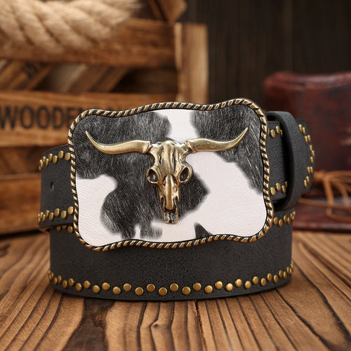 Hand Engraved Belt & Buckle